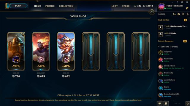 YOUR SHOP | Opening My Shop at League of Legends | Should I buy any of this skins? смотреть онлайн