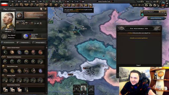 KRALİYET DÜĞÜNÜ | HEARTS OF IRON 4 - MULTIPLAYER | ALMANYA#1 смотреть онлайн