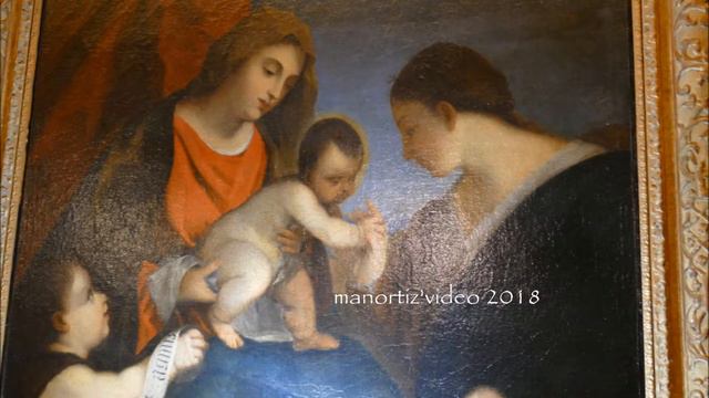 Alessandro Varotari, il Padovanino, Madonna col Bambino, Giovannino e Caterina (manortiz) смотреть онлайн