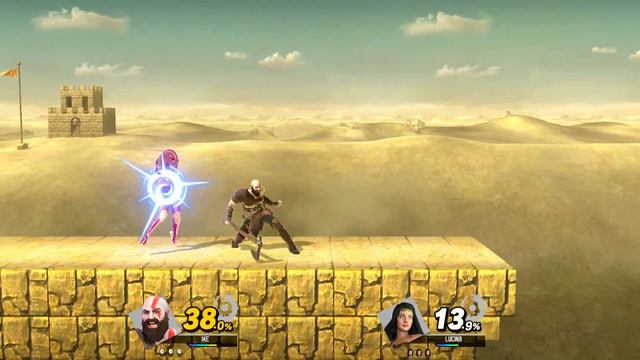 Kratos Vs Wonder Woman - Super Smash Bros Mods смотреть онлайн