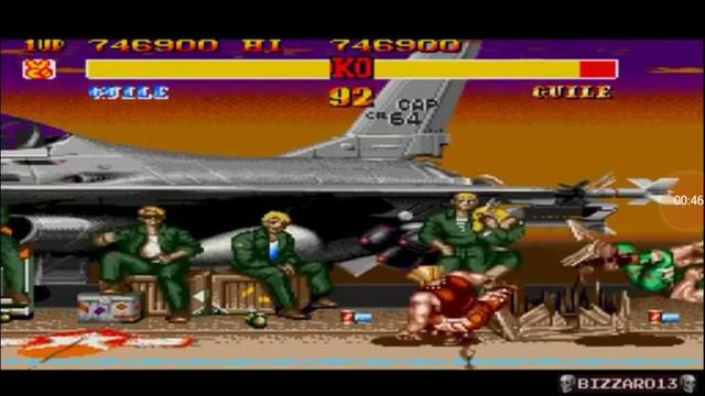 Street Fighter 2 Special Champion Edition Mega Drive Sega Genesis Guile Vs Guile смотреть онлайн