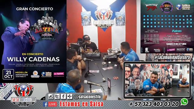 ESPECIAL CONCIERTO LATINA ALL STARS CON EDGAR BERRIO смотреть онлайн