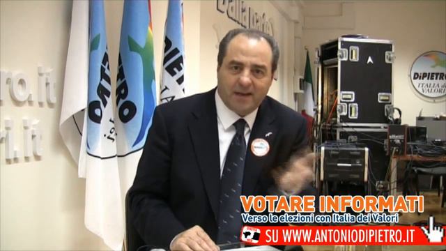 Sos voto pulito - Votare informati - Di Pietro, elezioni regionali 2010 смотреть онлайн