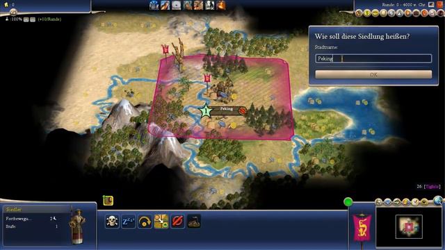 #001 Lets Play Civilization 4 - Beyond the sword [Next War] [Deutsch] [HD] - China 4000 v. Chr. смотреть онлайн