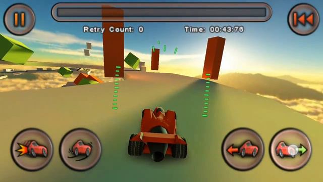 JetCarStunts - ГОНЯЕМ ПО НЕБЕСНОЙ ТРАССЕ смотреть онлайн