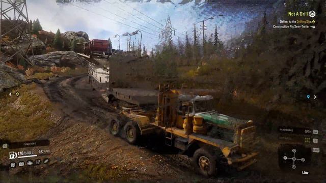 MASSIVE OVERSIZED Construction Rig Delivery | SnowRunner - Pacific P16 смотреть онлайн