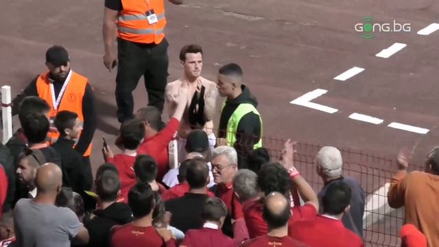 Единствено Хайнц получава аплодисменти след края на ЦСКА - Сепси 0:2 смотреть онлайн