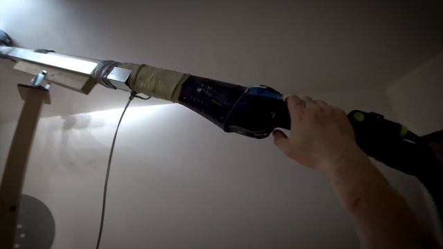 Шлифовка потолков облегчаем труд маляров смотреть онлайн