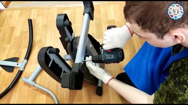 Разборка велотренажера для транспортировки. Лобов Алексей. ВООО АРДИ "Свет". смотреть онлайн