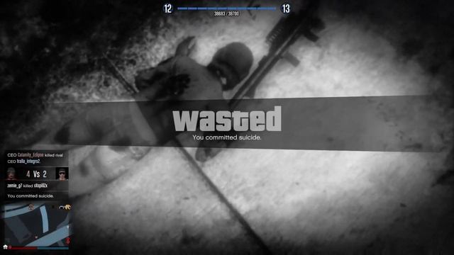 Fighting 2 tryhards on my level 12 account using a mk1 sniper in GTA V ONLINE смотреть онлайн