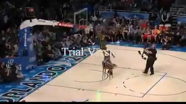 Jeremy Evans Dunking two balls at once 2012 NBA all star slam dunk [HD] смотреть онлайн