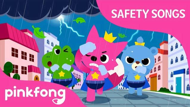 Natural Disaster Safety Song | Pinkfong Safety Rangers | Pinkfong Songs for Children смотреть онлайн