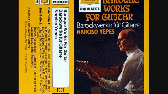 Narciso Yepes - Baroque music for guitar смотреть онлайн