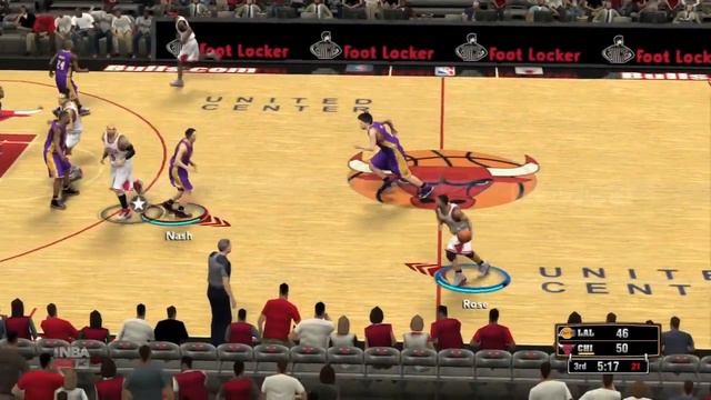 NBA 2k13 Los Angeles Lakers vs. Chicago Bulls смотреть онлайн