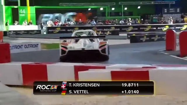 ROC Miami Nations Cup | Sebastian Vettel vs Tom Kristensen (Vettel wins) смотреть онлайн