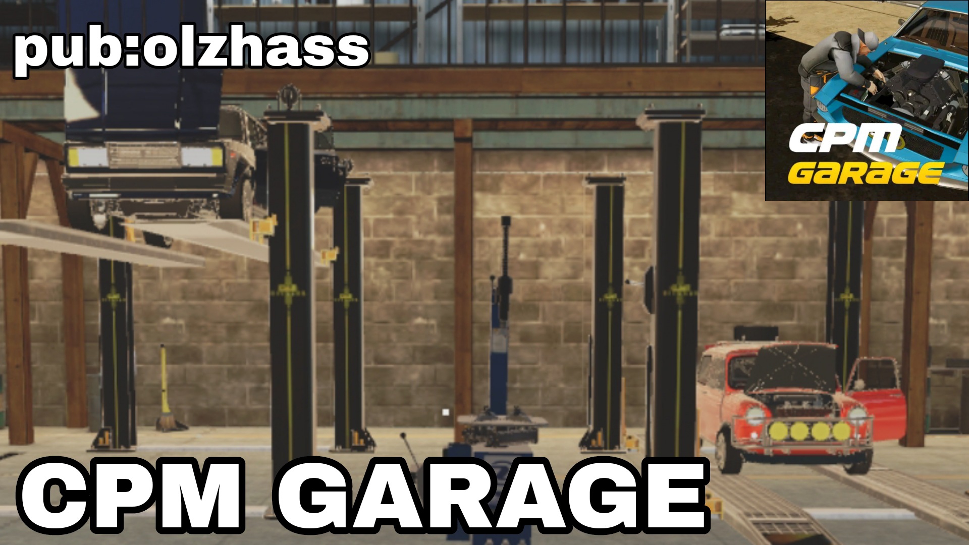 ///CPM GARAGE///НОВАЯ ИГРА ОТ РАЗРАБОТЧИКОВ CPM///ОБЗОР///