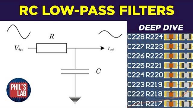 RC Low-Pass Filter Deep-Dive - Phil's Lab #118 смотреть онлайн
