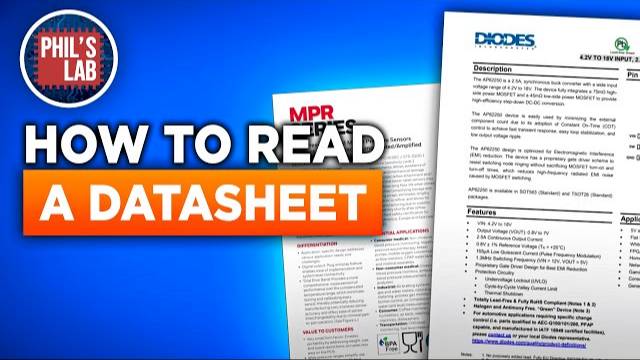 How To Read A Datasheet - Phil's Lab #123 смотреть онлайн