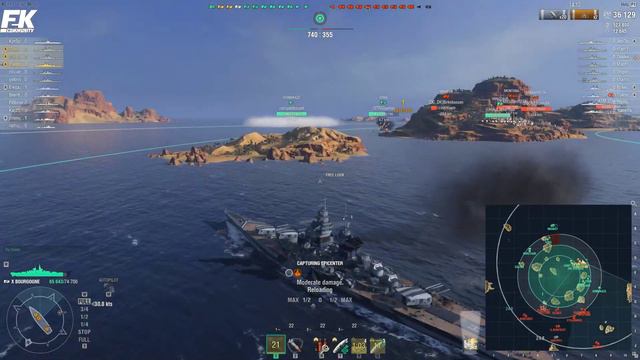 World of Warships - CR33D trolling смотреть онлайн