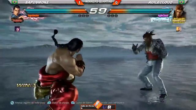 SapoSmoke vs Agile Cloud | Pools - Ficha Final 17/09 - Tekken 7 смотреть онлайн