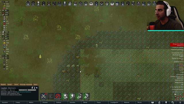 Rimworld - T10 Ep 138 - Español - Biotech DLC - Versión 1.4 - Gestionando la Lluvia Tóxica смотреть онлайн