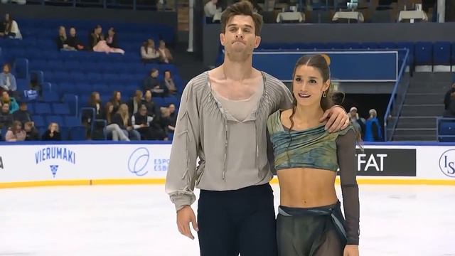 フルニエ・ボードリー/ソレンセン FOURNIER BEAUDRY/SOERENSEN (CAN) FD - フィンランディアトロフィー2023 смотреть онлайн