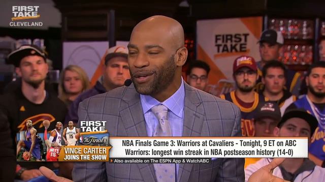 Vince Carter Doesn’t Blame Kevin Durant For Move To Warriors | First Take | June 7, 2017 смотреть онлайн