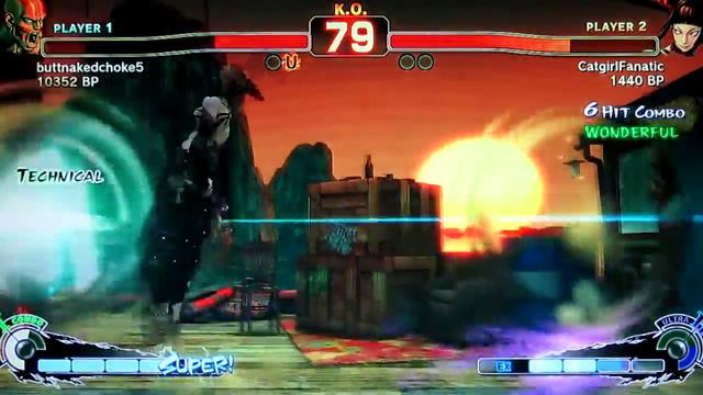 Super Street Fighter 4 - Juri MADNESS!!!! Part 1 смотреть онлайн