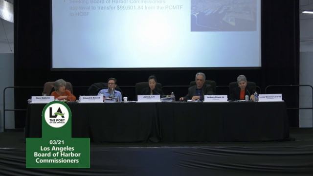 Los Angeles Harbor Commission - Special Meeting of March 21, 2019 смотреть онлайн