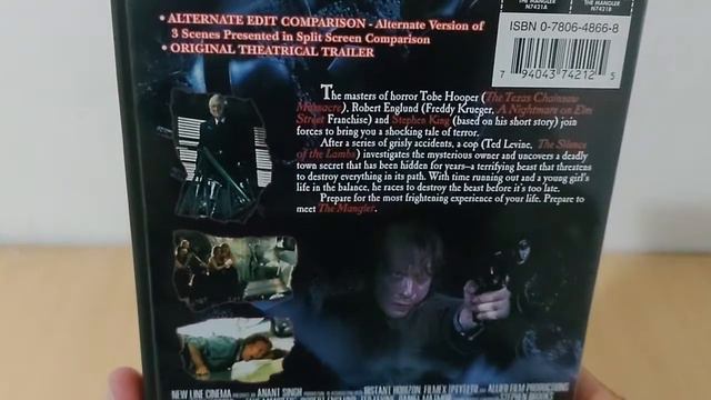 121. The Mangler (1995). DVD Standard Edition. New Line. En Castellano смотреть онлайн