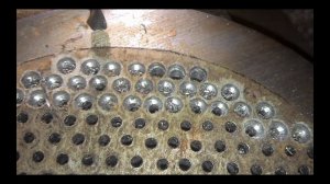 Зенкер для зенковки матрицы гранулятора! Процесс! Countersink for countersink granulator matrix!