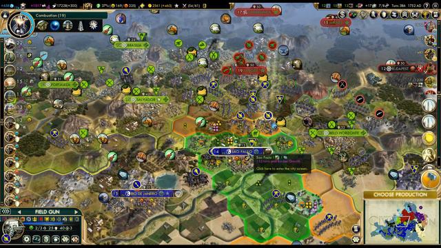 Let's Play Civilization 5 Vox Populi - Sweden p.23 (deity, epic) смотреть онлайн