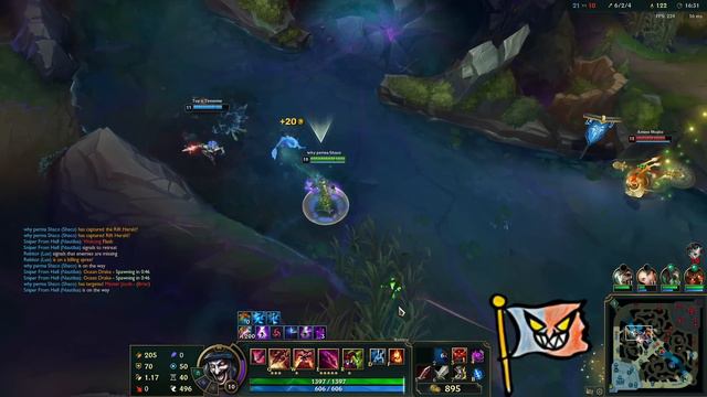 This Flat Damage is insane! Lethatliy Crit Shaco [League of Legends] Full Gameplay - Infernal Shaco смотреть онлайн