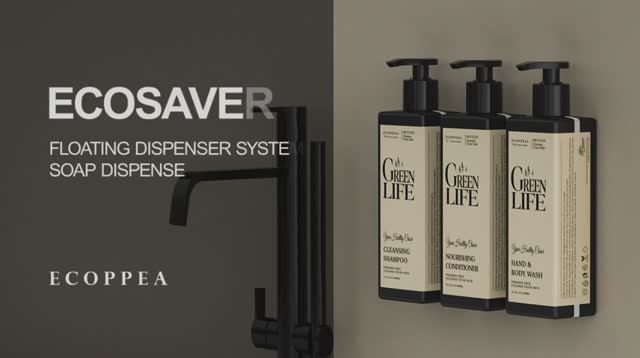 ECOPPEAL ECOSAVER Completely Invisible Floating Soap Dispenser System смотреть онлайн