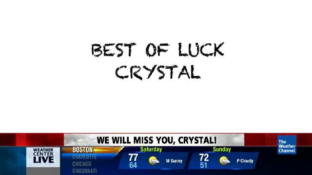 Crystal Egger - The Weather Channel Special Moments Part 1 смотреть онлайн