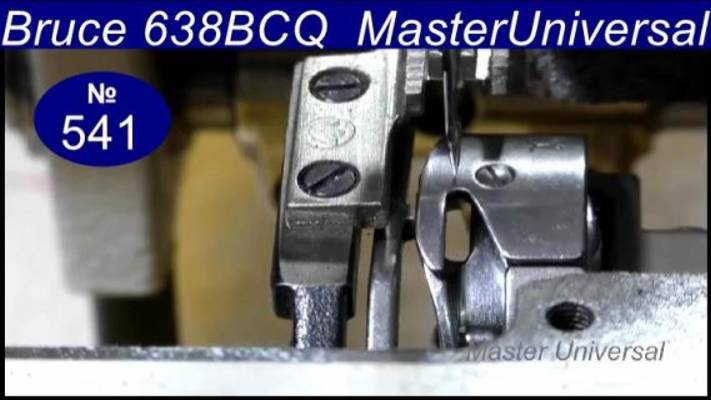 Как собрать и установить, челнок, установочный палец. Важные регулировки. Ч.5. Видео № 541.