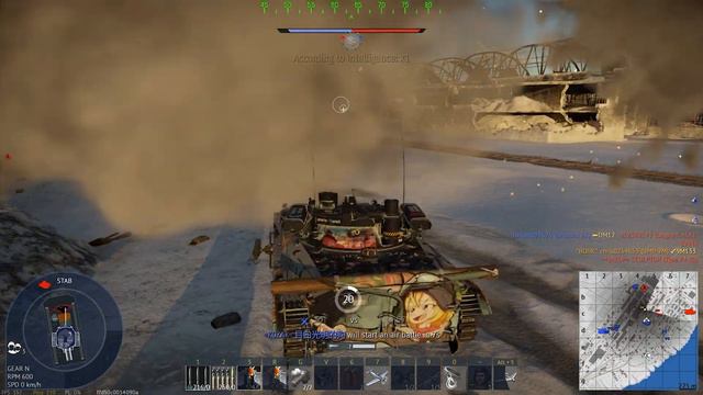 【War Thunder｜戰爭雷霆】🌟Gameplay × BMP-2M｜Girls und Panzer｜Lycoris Recoil｜Soviet tank｜Ukraine смотреть онлайн