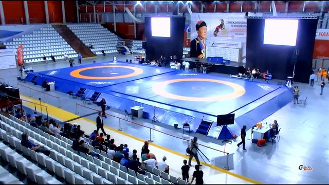 ХХХ Международный турнир по вольной борьбе на призы Бориса Будаева. ДЕНЬ ВТОРОЙ. КОВЕР "А" смотреть онлайн