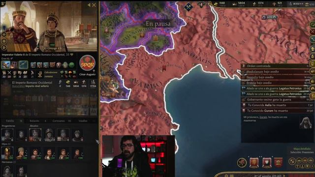QUINTA LEGIÓN⭐️ El Último Emperador #19⚔️🔥 The Fallen Eagle 🔥 Crusader Kings 3 en español смотреть онлайн