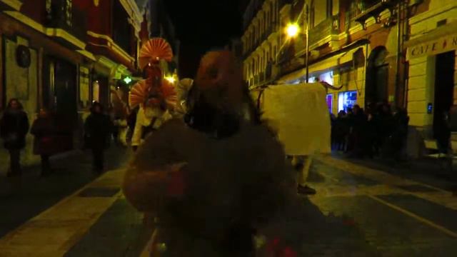 Antruejo de Carrizo de la Ribera - Desfile León 2016 смотреть онлайн