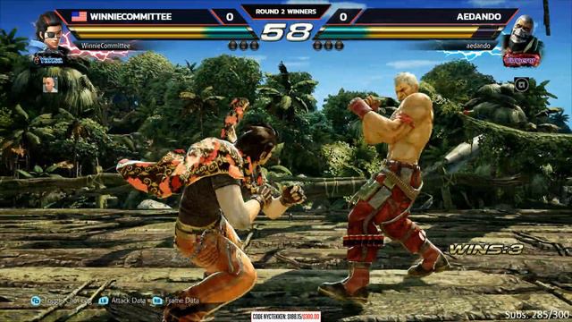 Tekken 7 @ NYCTekken PS4 Tourney #3 - WinnieCommittee vs aedando [4K/60fps] смотреть онлайн