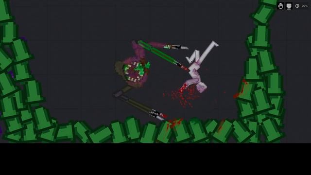 People Playground / The Gorse Creature Attacks Human In Gorse House