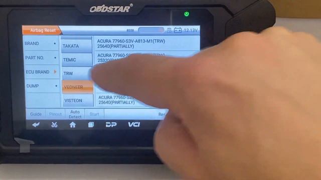 OBDSTAR P50: Ресет SRS на HYUNDAI Palisade смотреть онлайн