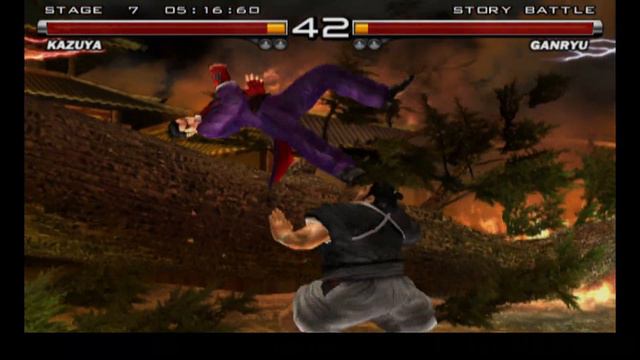 Tekken 5 Kazuya Mishima Story Mode Part 7 смотреть онлайн