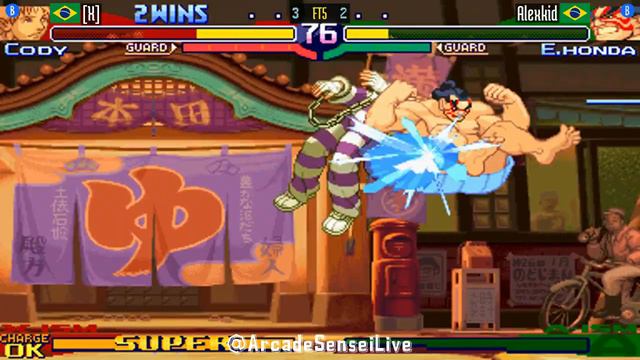 FT5 @sfa3: [X] (BR) vs Alexkid (BR) [Street Fighter Alpha 3 Fightcade] Apr 26 смотреть онлайн