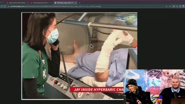 Jay Leno Is In A Hyperbaric Chamber смотреть онлайн