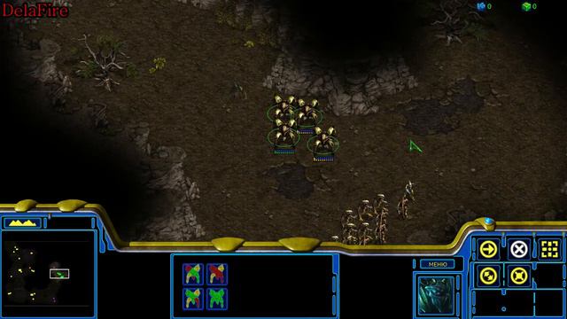 Starcraft Broodwar Remastered - Кампания Протосов 1 миссия: Бегство с Айура смотреть онлайн