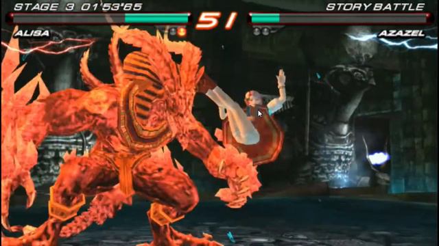 PPSSPP TAKKEN 6| ALISA VS KAZUYA ,JIN KAZAMA,AZAZEL LAST THE BOSS LARS | WITH commentary URDU/HINDI смотреть онлайн