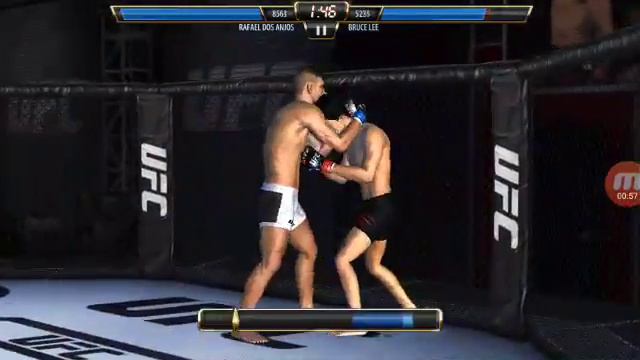EA SPORT UFC Rafael Dos Anjos vs Bruce Lee смотреть онлайн