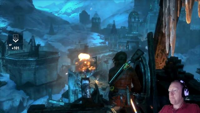 Rise of the Tomb Raider PC Let's Play Episode 37 Using a Trebuchet as a Weapon смотреть онлайн